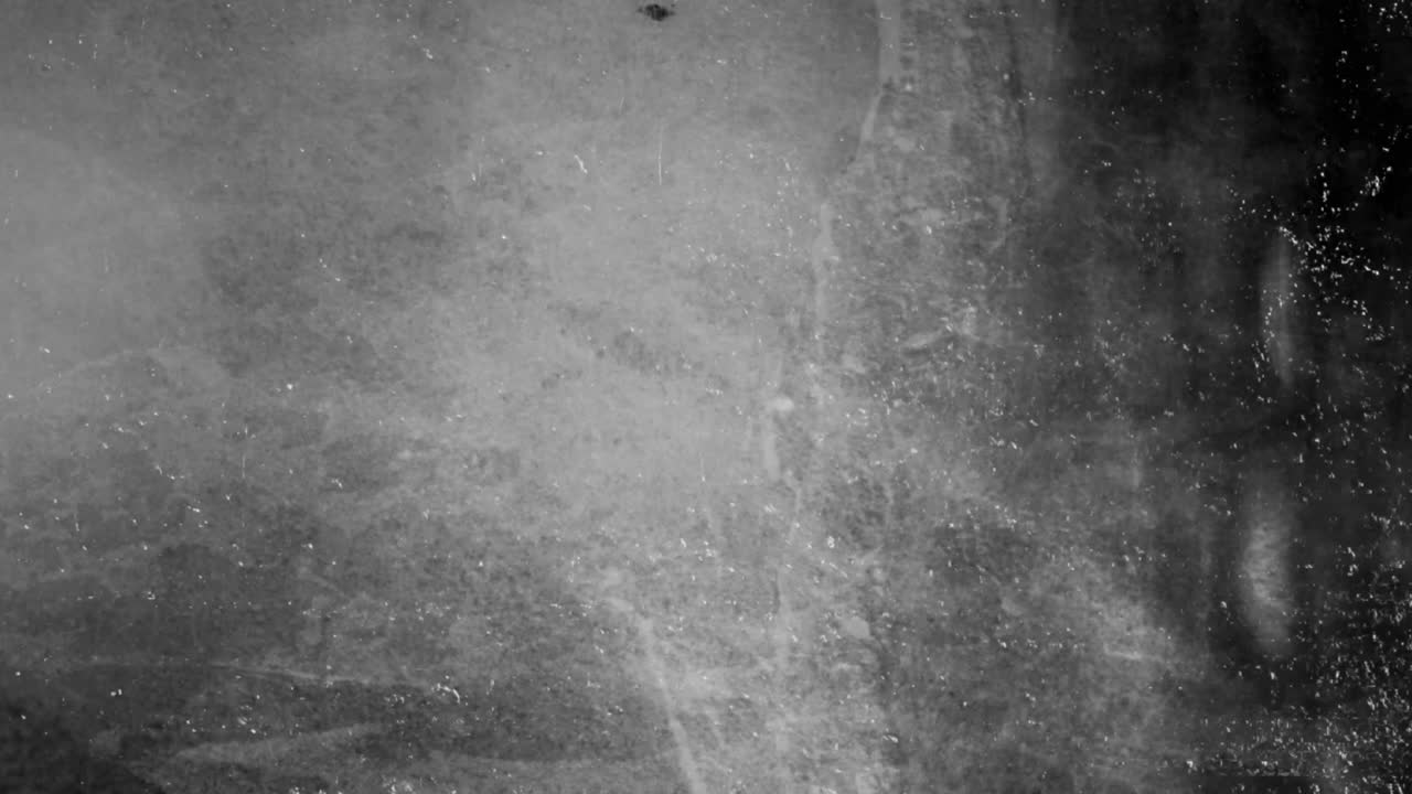 Sobreposição de Textura Grunge Abstrata em Preto e Branco com Granulação de Filme