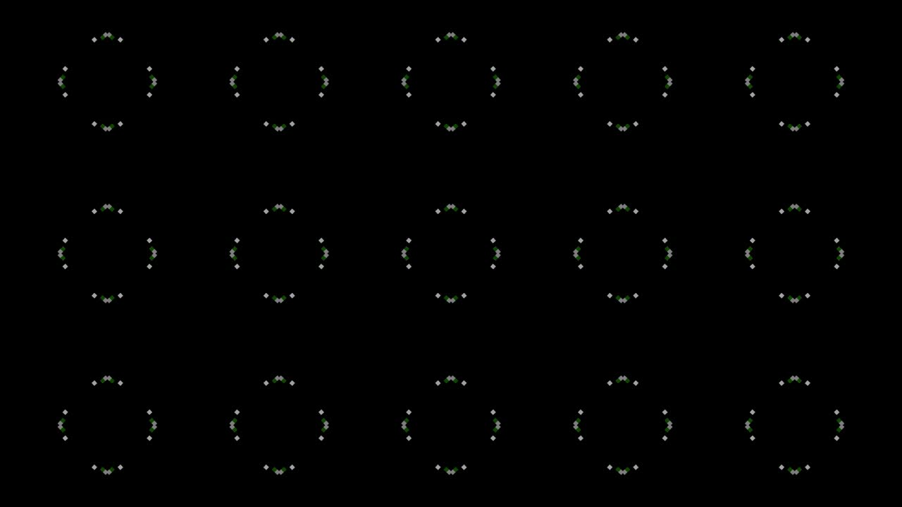 Indie abstract footage with elementary design