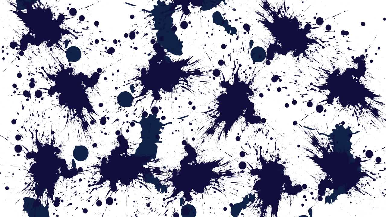 animación de trazos marinos sobre un fondo blanco