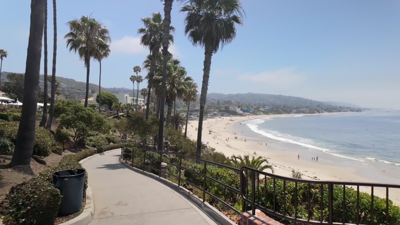 아름다운 캘리포니아 해안 해변 - 4k 등급