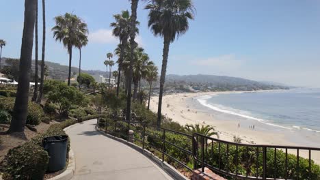 beautiful california coast beach - 4k graded