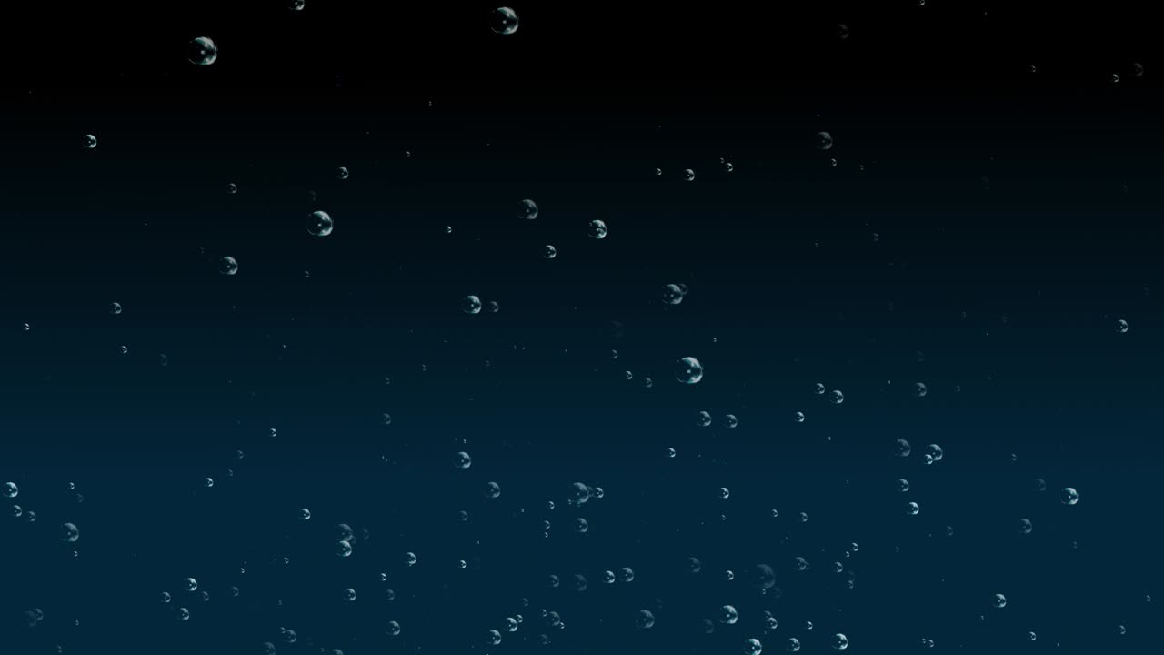 Particle Air Bubbles Rising Float Up In The Air Motion | Premium Stock ...