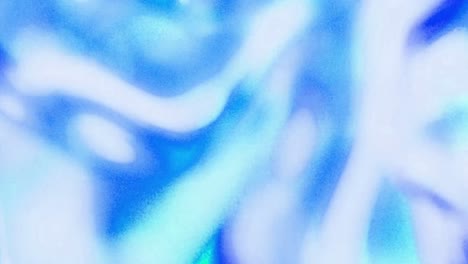 animación de formas viscosas orgánicas de color turquesa, lila y azul que se mueven rápidamente