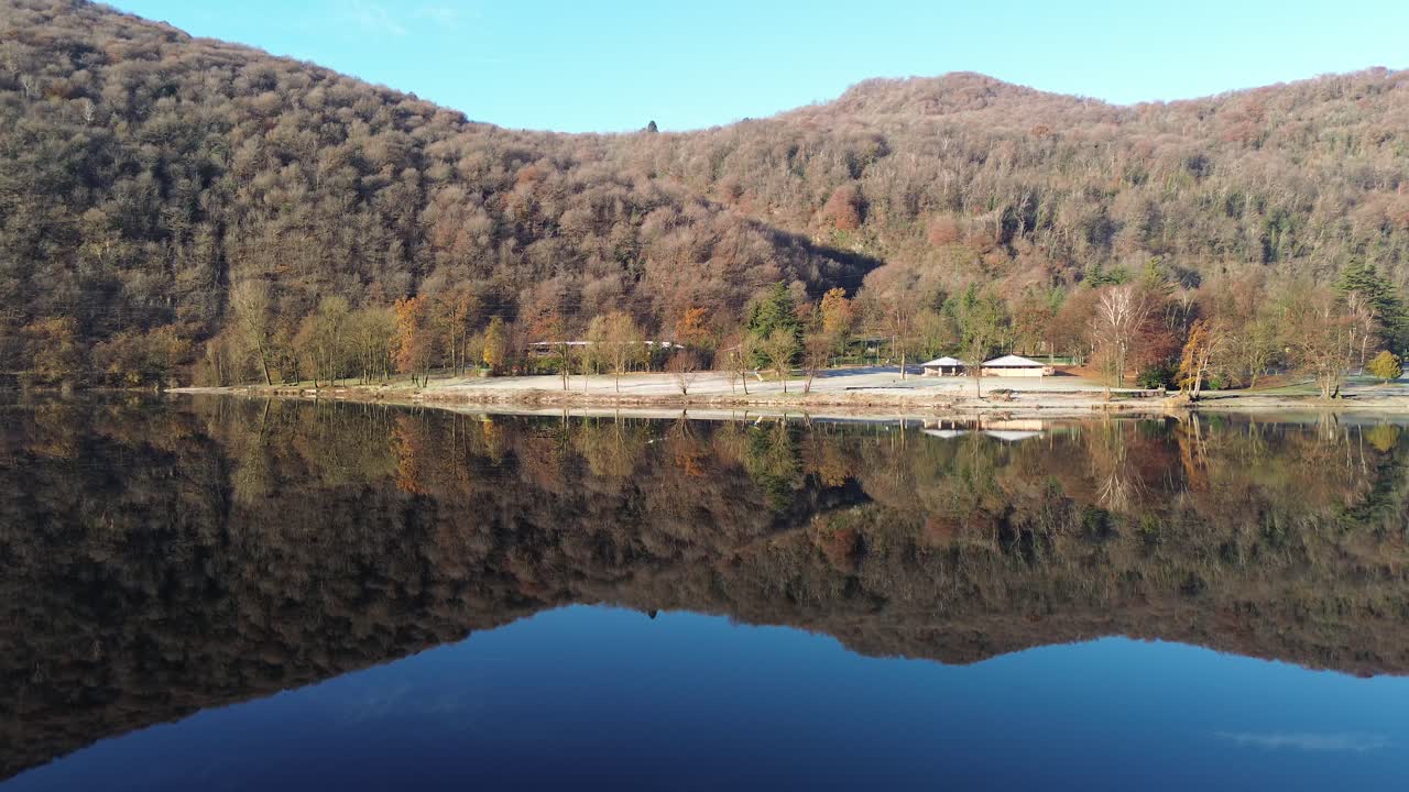 the fall reflects his love and amazing drone shot