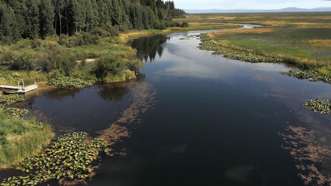 Upper klamath Canoe Trail in