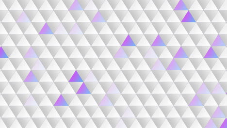 minimalist design with repetitive pattern of triangles on white background