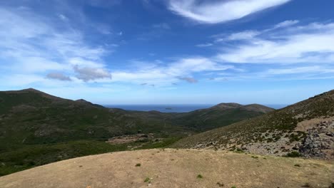 Breathtaking-view-of-Cap-Corse-from-viewpoint-point-of-northern-Corsica-in-France