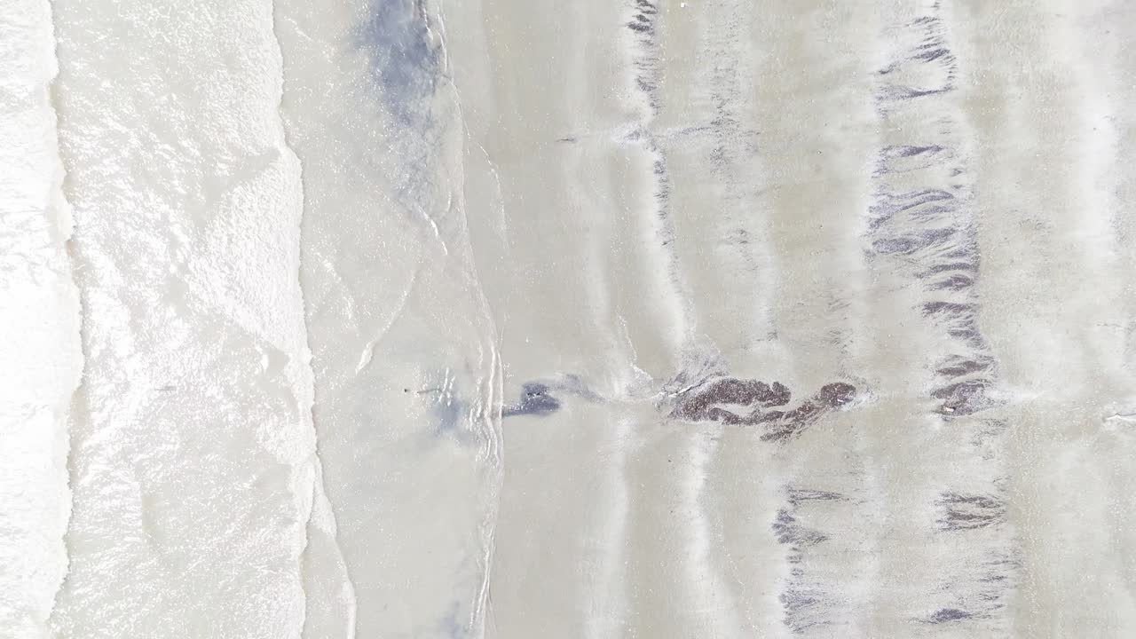 Aerial View of the Beautiful Beach.