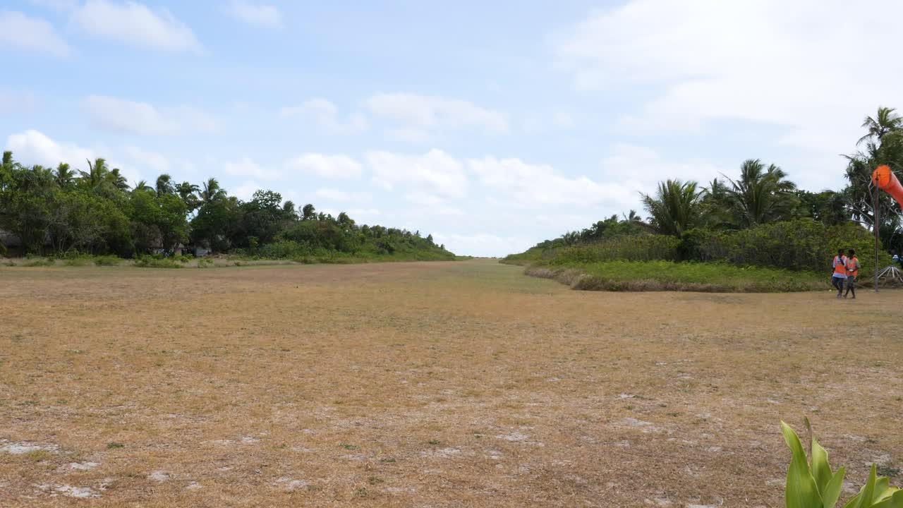 Remote Tropical Island Airstrip