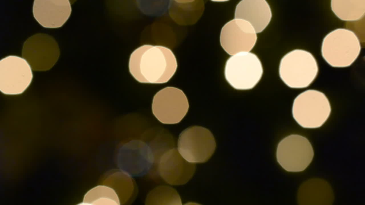 Luci festive di Capodanno. Sfondo per una festa notturna.