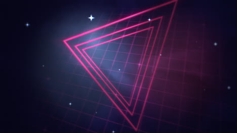 movimiento retro rosa triángulos resumen antecedentes
