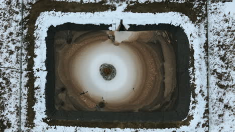 proceso de oxigenación del agua en un entorno industrial