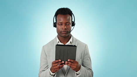 Black-man,-call-center-sale