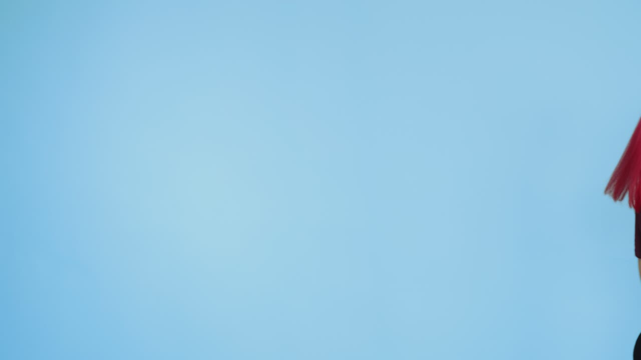 dancing woman success celebration funky loop gif