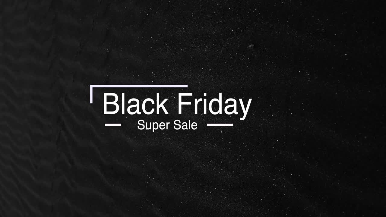 super saldi del black friday su black sand fliker