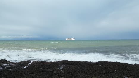 this video was taken during a stormy afternoon in bonita beach in limon, costa rica