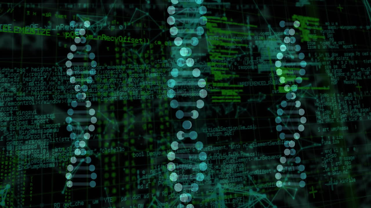 cadenas de adn y secuencias de codificación sobre el procesamiento de datos científicos
