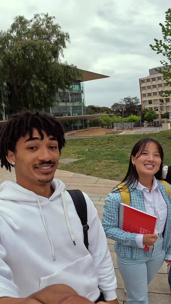 Group of Students on University Campus