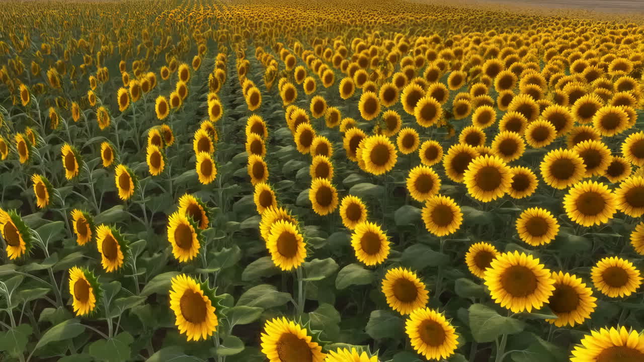 Vast Sunflower Field