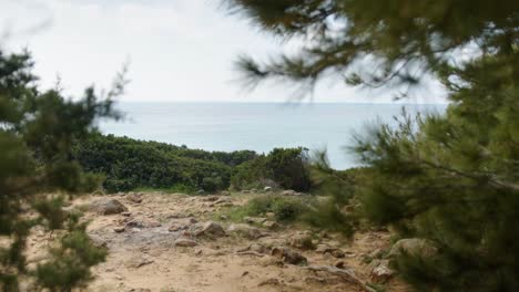 Blick-Auf-Das-Mittelmeer-Von-Der-Küste-Sardiniens