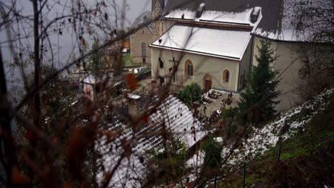 位於歐洲奧地利的哈爾施塔特 (hallstatt) 鎮,