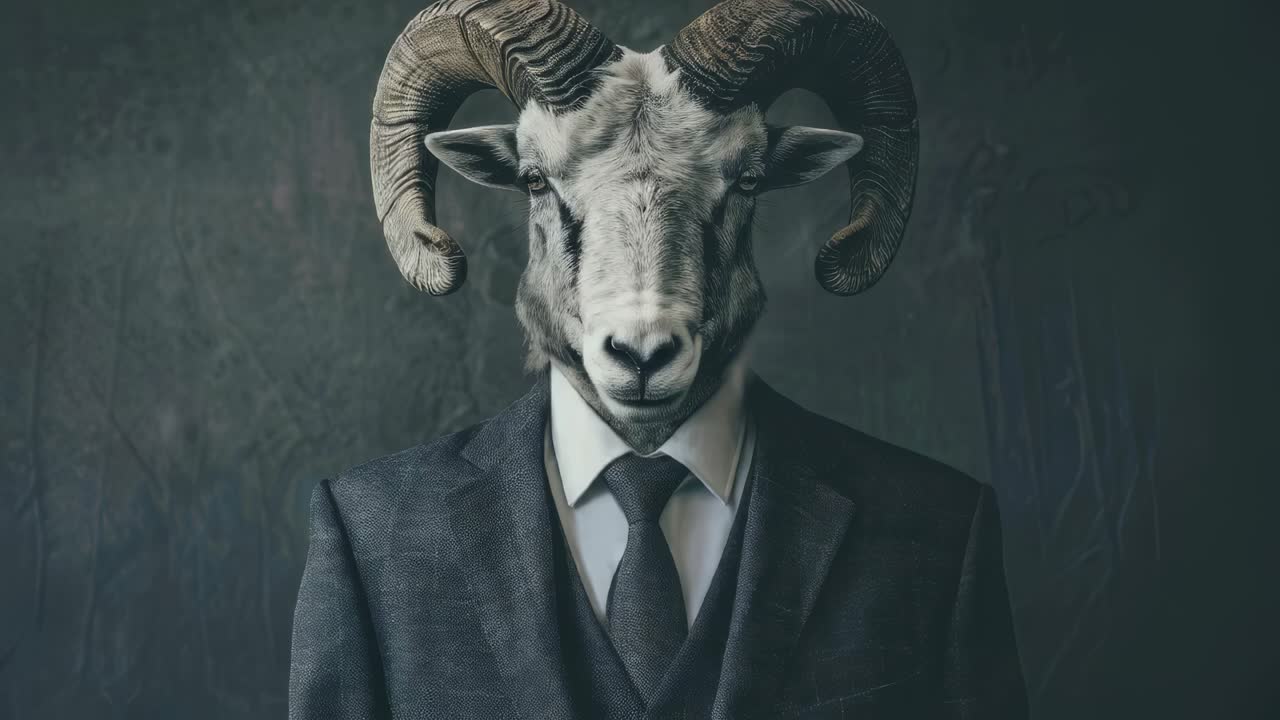 Ram in a Business Suit