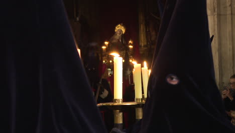 Religious Procession in a Church