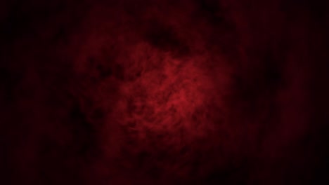 colored twisting smoke blows towards camera.