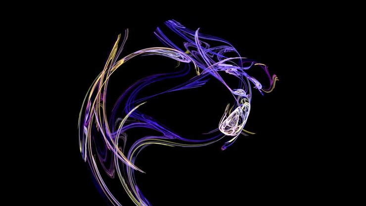 Fundo abstrato em movimento com padrão de ondas coloridas