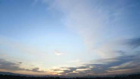 A glorious sky morning during the sunset of the evening day.