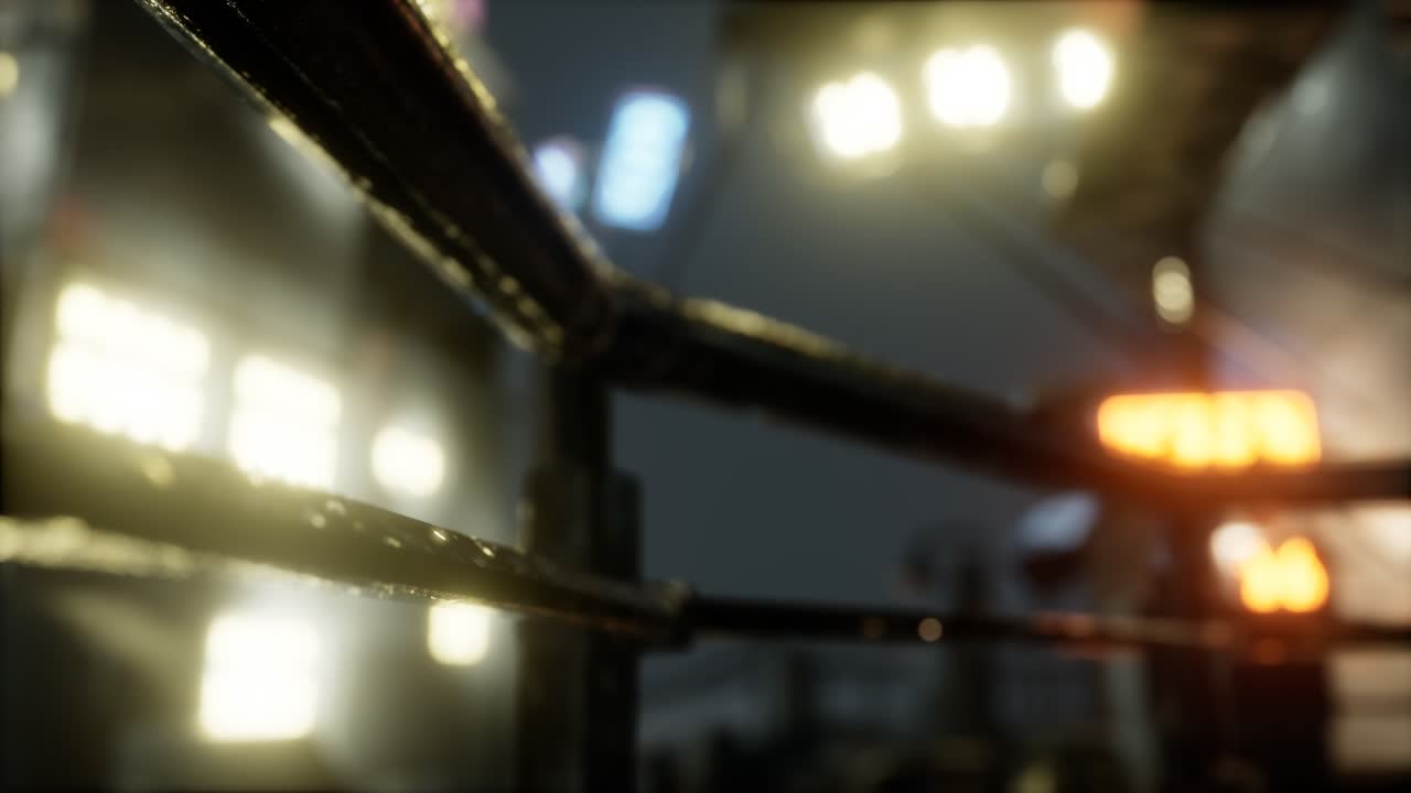 calles de la ciudad bajo la lluvia por la noche