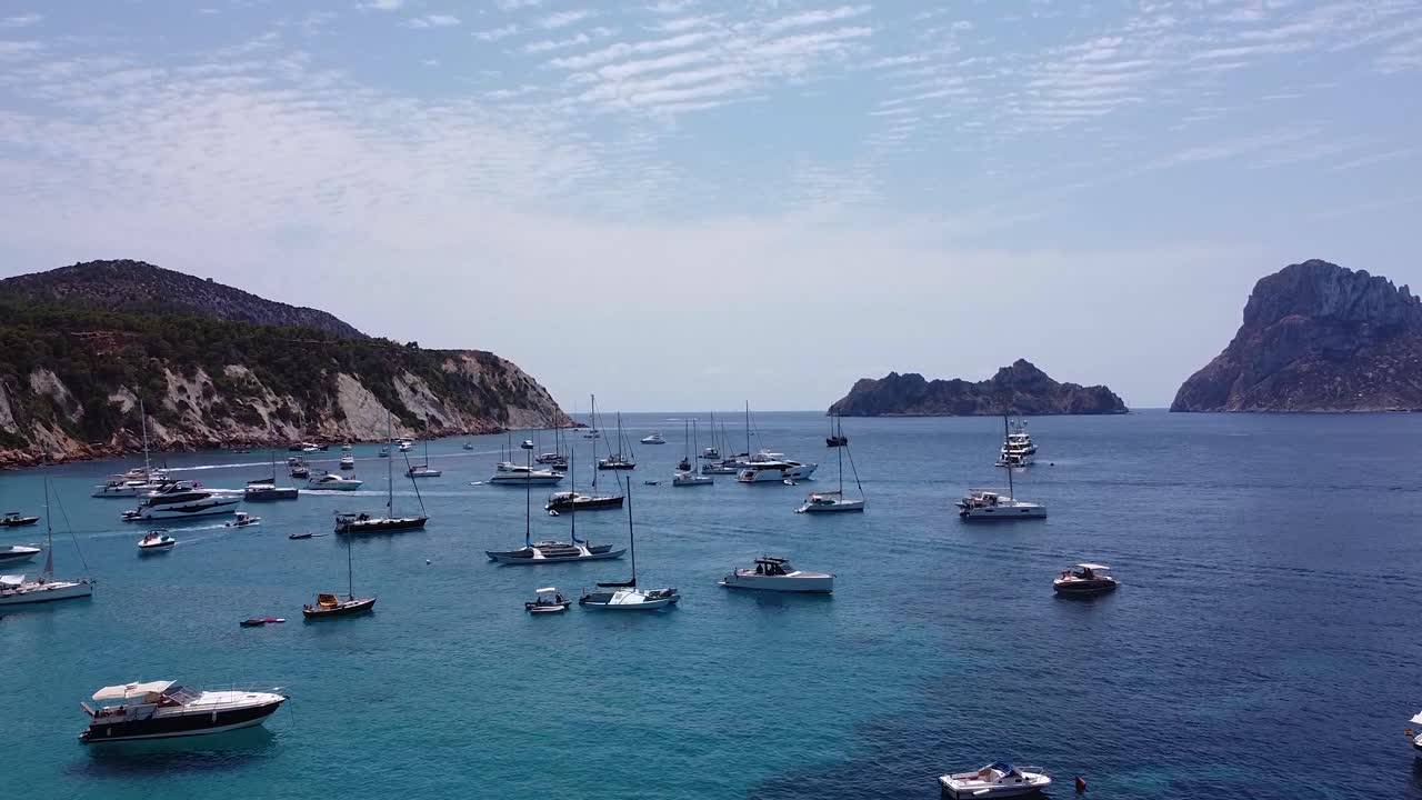 descripción general de d'hort, ibiza, españa