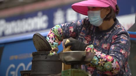 street food being served in hong kong