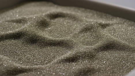 shimmering granular texture