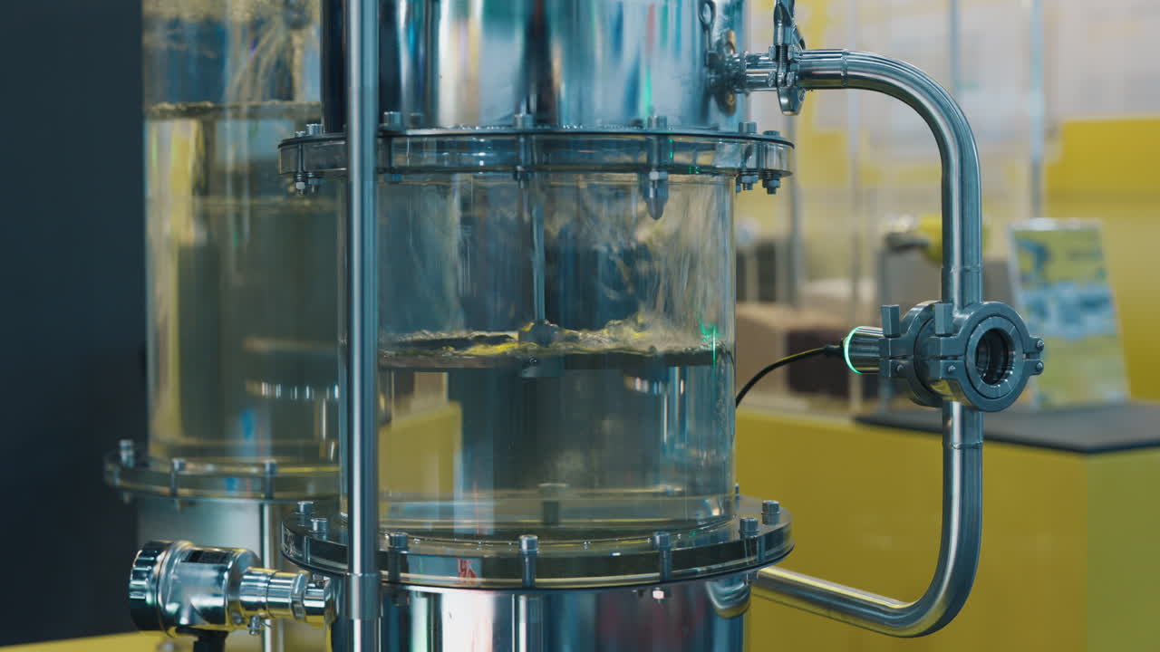 Close-up of Industrial Laboratory Equipment