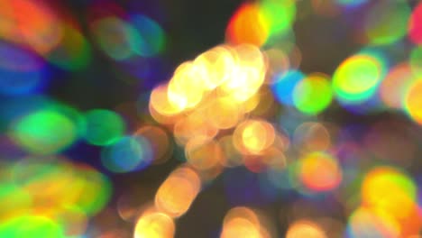 abstract colorful bokeh background with motion