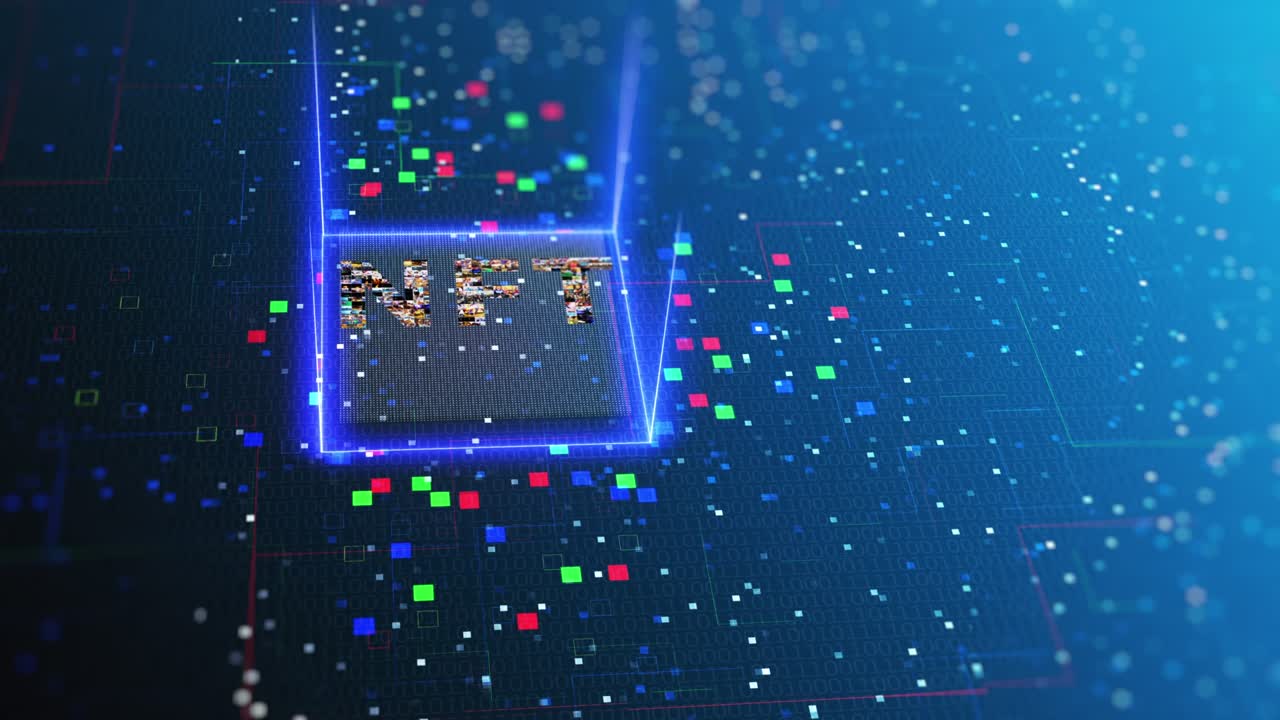 NFT non-fungible token mint concept