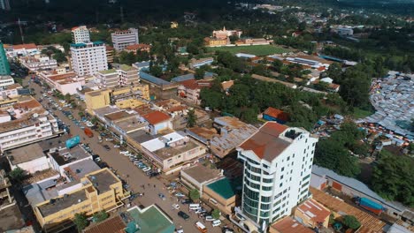 vista aérea de la ciudad de arusha