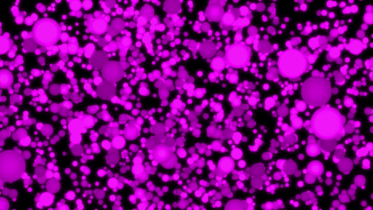 animación de bola de punto de tamaño medio en movimiento gráficos de movimiento