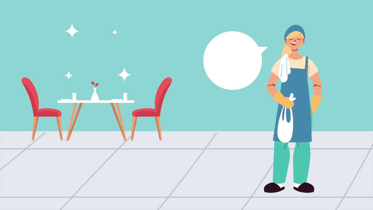 personal de limpieza de restaurantes