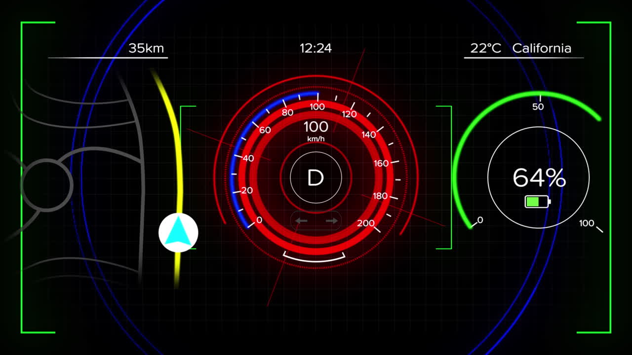 화면에 있는 데이터 처리의 애니메이션