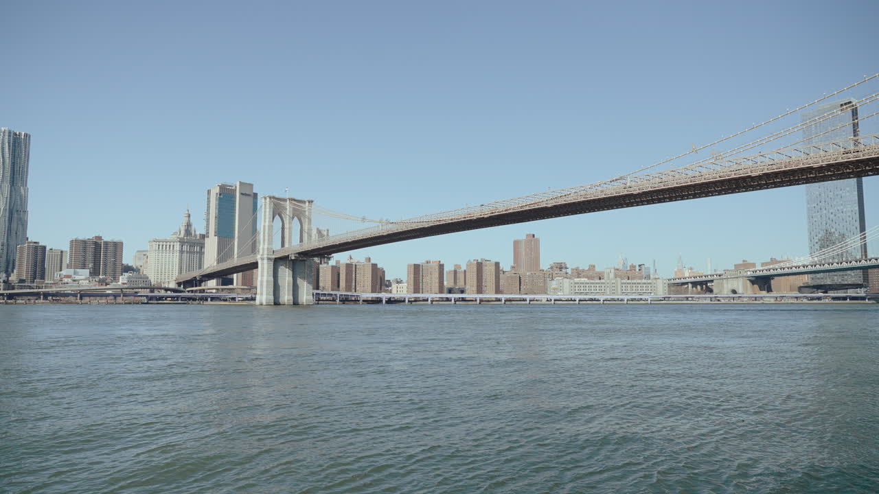 Brooklyn Bridge View from the East River