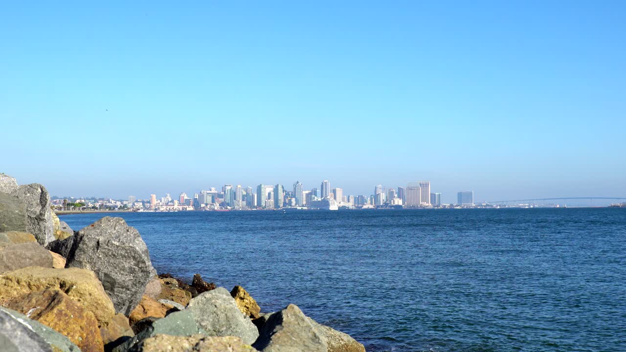 Vista panoramica dello skyline di San Diego.