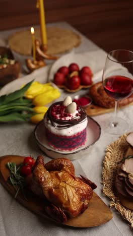 el banquete de la cena de pascua