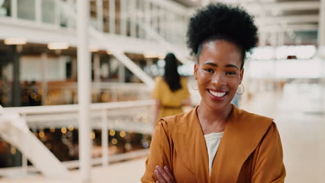 Negocios,-Cara-De-Mujer-Negra