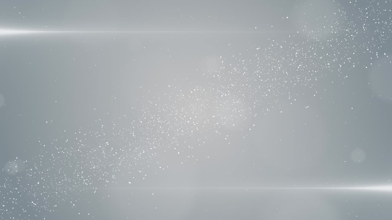 Particles white business bright glitter bokeh dust abstract background loop