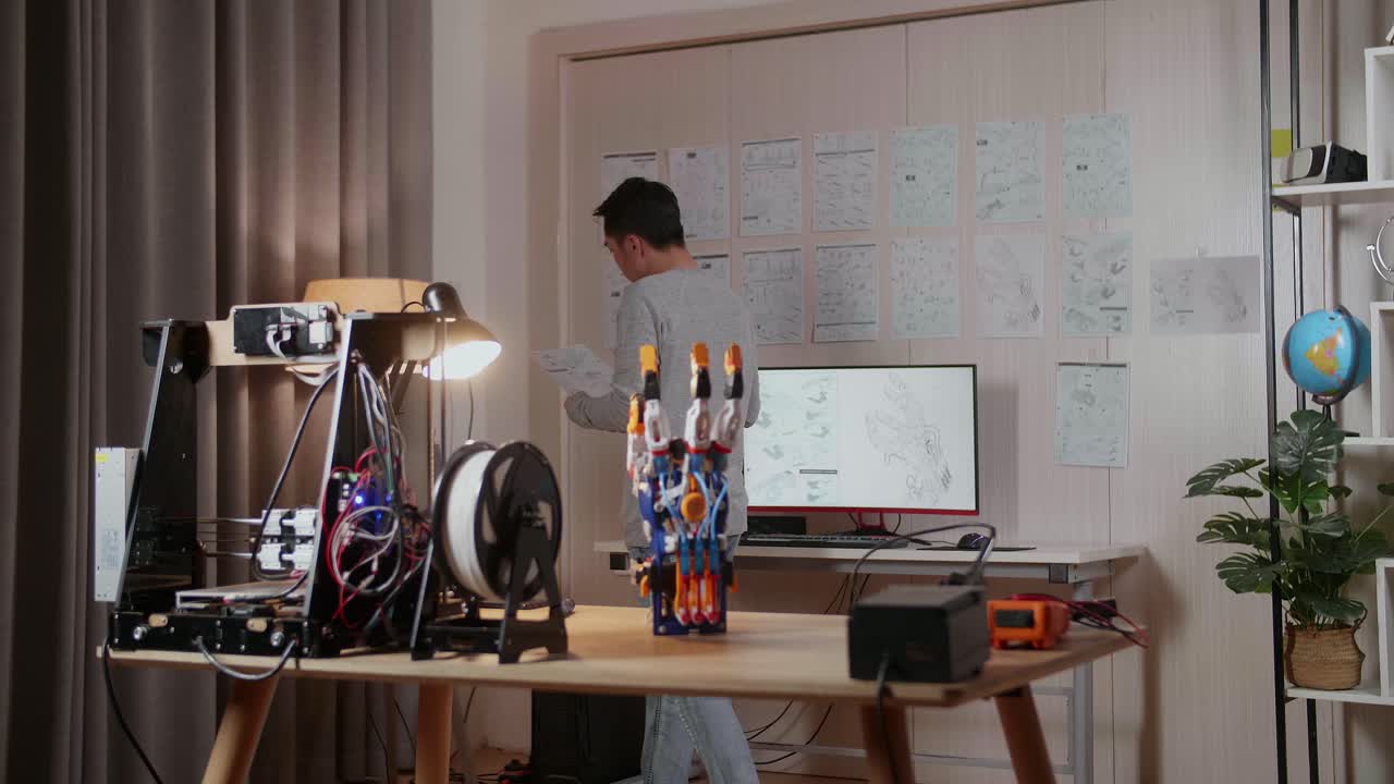 3d 프린팅 디자인 및 가정용 프로토타입