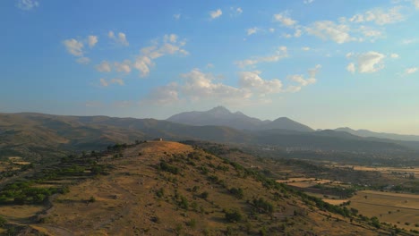 4k cinematic drone footage of mount erciyes is visible in the background kayseri - turkey_11