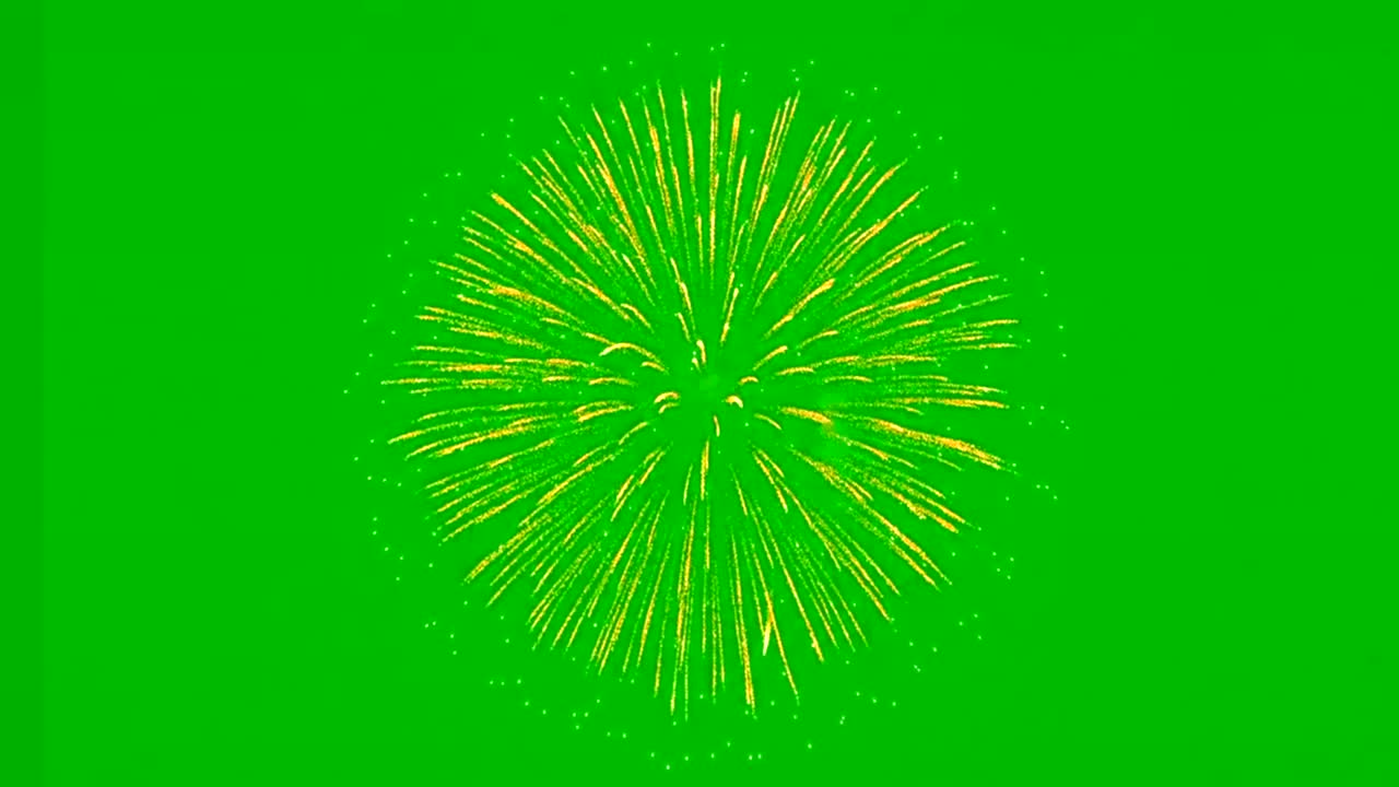 la explosión de los petardos y las partículas de los fuegos artificiales muestran el fondo.