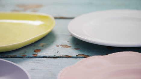 Various-cutlery-on-wooden-table-4k